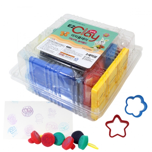 이지클레이 실속형3(50g*6+도장)