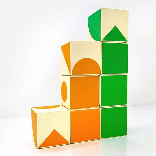 소프트펀 큐브 스툴(4pcs)