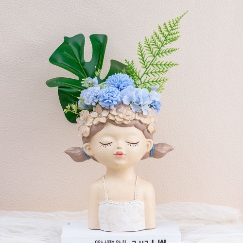 선물용 고급 빈티지 화분 높이 27cm