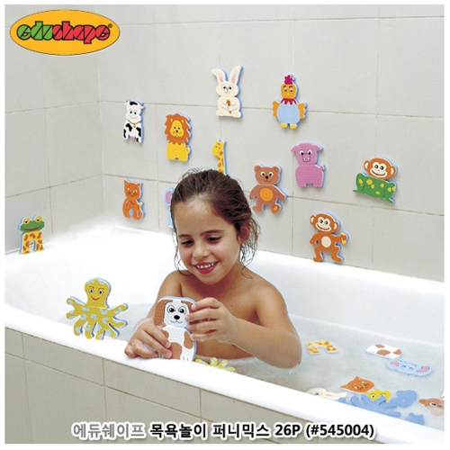 [에듀쉐이프] 목욕놀이 퍼니믹스 26P (634E545004)