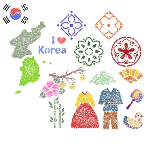 스텐실도안 우리나라 독도 무궁화 태극기 스텐실 도안 모음전