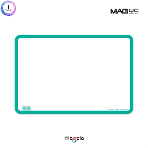 h17 고무자석 메모보드 칠판 MRMB-CB3020-B