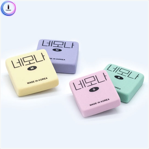 f09 화랑 네모나지우개S 1개 색상랜덤