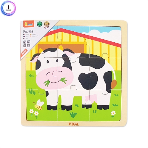 h31 비가(VIGA) 9피스 직소퍼즐 젖소