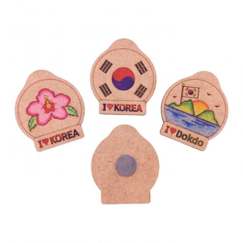 [해피메이크]나라사랑자석(태극기,무궁화,독도)만들기(3종 택1)/우리나라