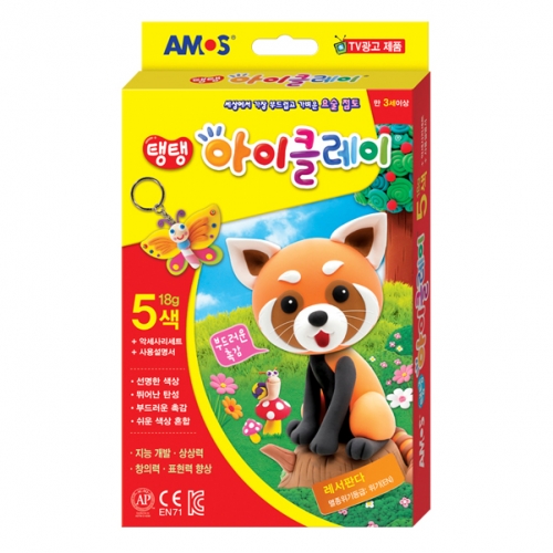 [아모스] 아이클레이 18g*5색