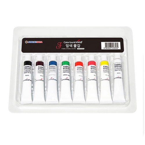 [종이나라] 비비드 염색물감 7.5ml (8색/13색 택1)