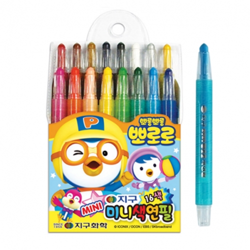 [지구화학] 뽀로로 미니색연필 16색