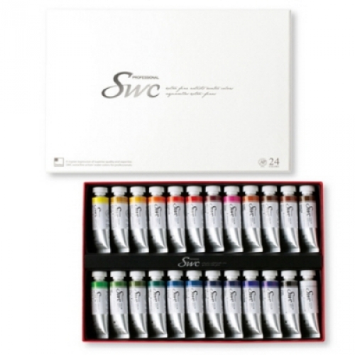 [신한] SWC 수채물감 24색 15ml