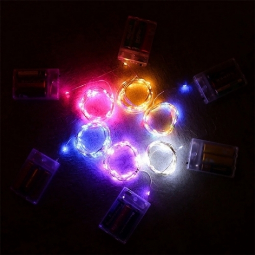 DIY 다용도 장식용 와이어 LED 미니 램프 크리스마스 장식 등 5M