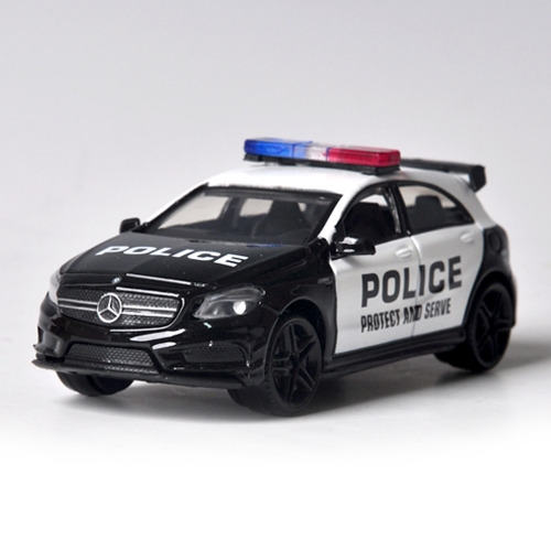 [모터맥스]1:43 메르세데스 벤츠 A45 AMG 경찰 순찰차 (Free Wheel)(540M79486)