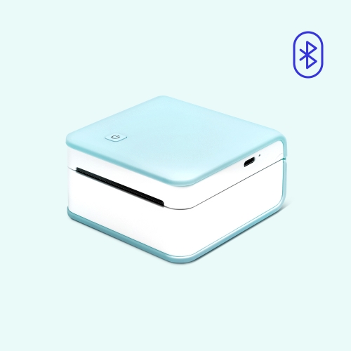 [샌디마로] 블루투스 어플로 간편하게 포토프린터+라벨프린터 샌디마로 민트 sandymaro(Mint)