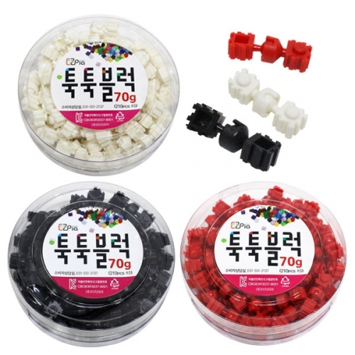 이지 툭툭블럭 70g 리필 (관절블럭 3색)