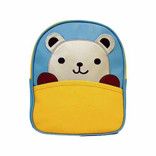 곰 주머니 가방 배낭 백팩 3331 - 20개 이상 무료 어린이집 유치원 원명 인쇄