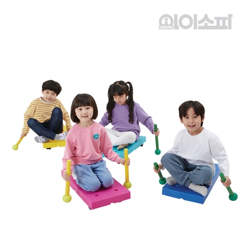 [아이소파] 아이짐 멀티보드썰매 4개세트 (썰매 패들 4쌍 포함)