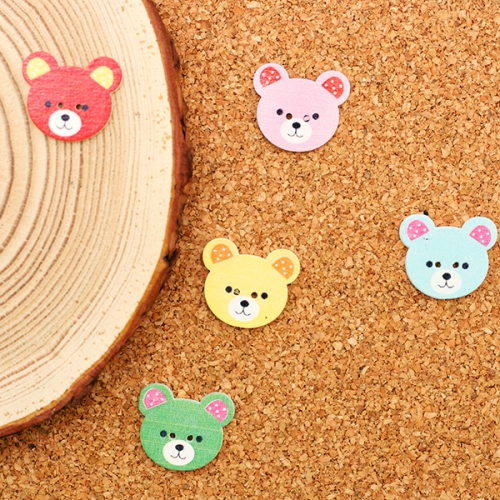 나무 모양 비즈[곰]10개