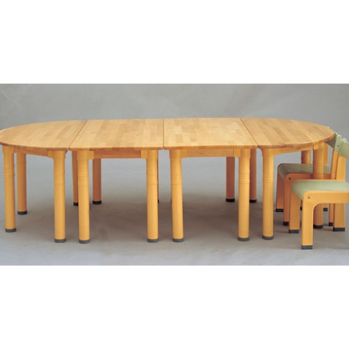 J-006 고무나무책상+ABS다리 /유치(53cm)