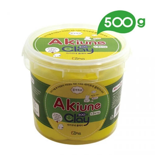 아키우네클레이 500g_ 지퍼백 포장