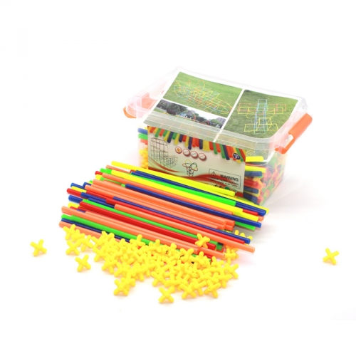 교통기관 역할놀이 [타이니월드] 빨대블록 500PCS 700PCS 전용바퀴 소프트블록 블록 블럭놀이