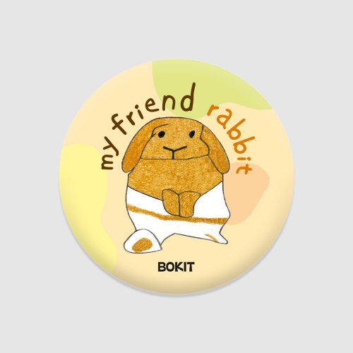 보킷 손거울 MY FRIEND RABBIT