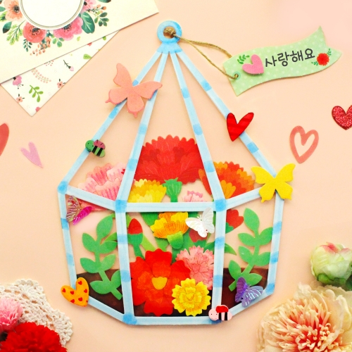 카네이션 테라리움 5set
