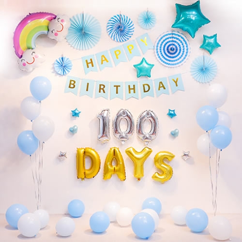 100일 파티 풍선세트