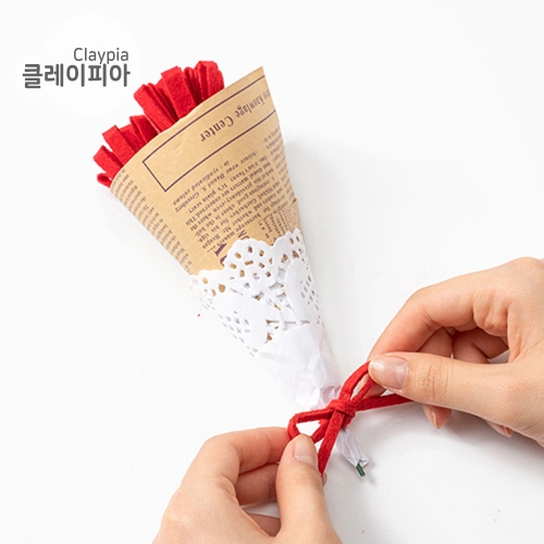 250 펠트 꽃다발 카네이션 만들기 어버이날