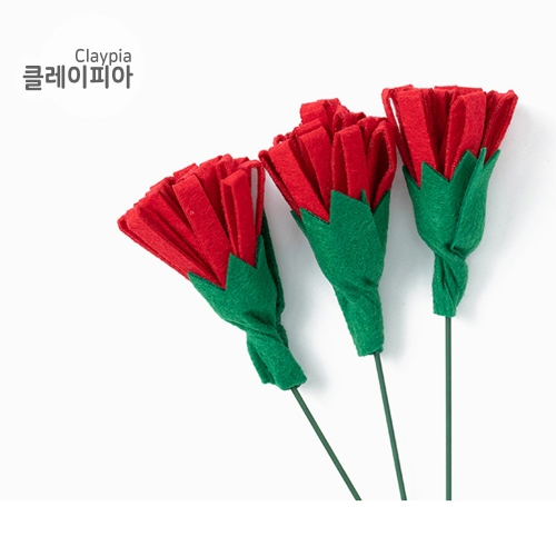 250 펠트 꽃다발 카네이션 만들기 어버이날