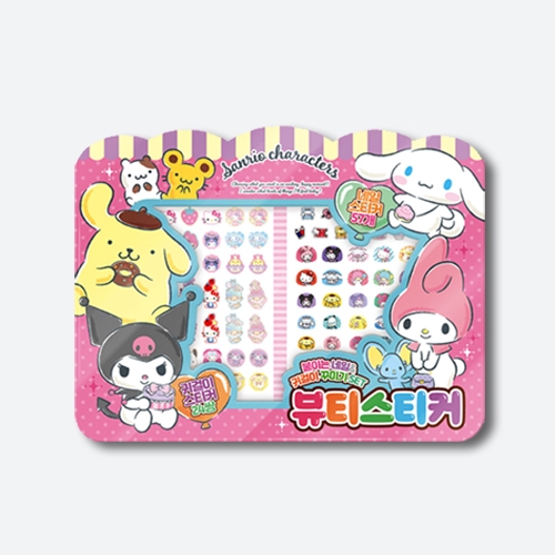 산리오캐릭터즈 뷰티스티커 꾸미기_아이누리
