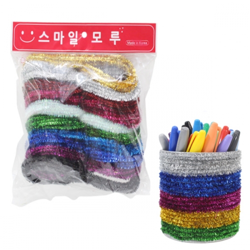반짝이 모루 벌크 10개입 혼합세트