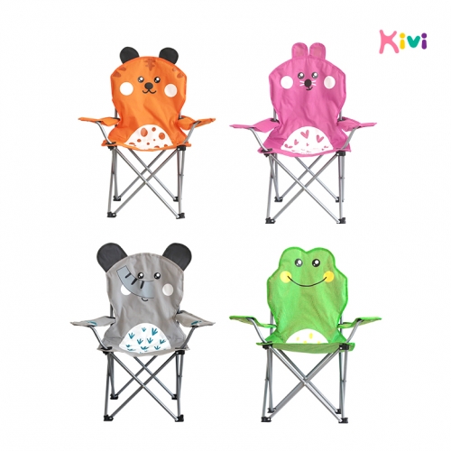 [키즈비전] 키비 애니멀 접이식의자 캠핑의자