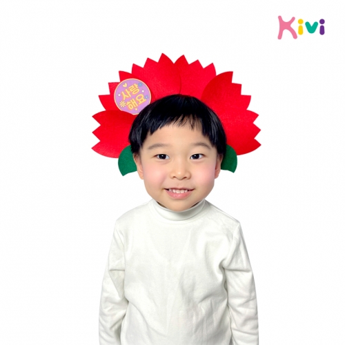 [키즈비전] 카네이션머리띠(5인용)
