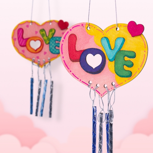 Love 하트 풍경벨