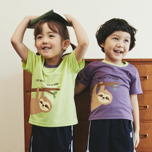 나무늘보 에어로쿨 기능성 반팔 티셔츠