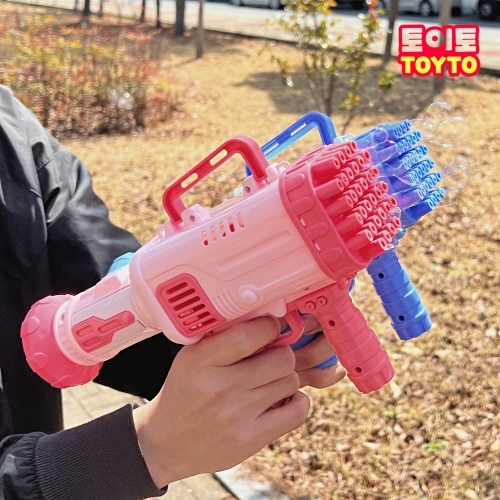 바주카 버블건 자동 비눗방울 버블스틱