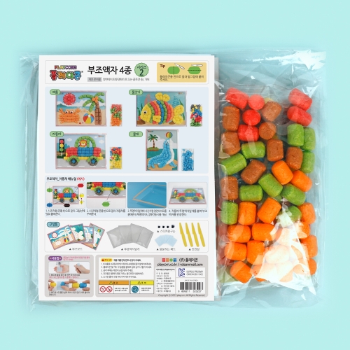 플레이콘 부조액자 4종 (시리즈 2)