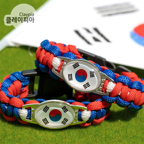 263 마크라메 태극기 팔찌 DIY