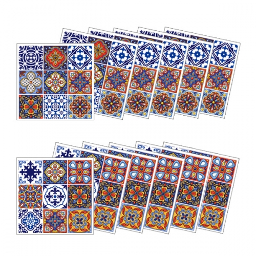 (스티커몰)모던TILE12PCS 유러피언클래식 GS-12704
