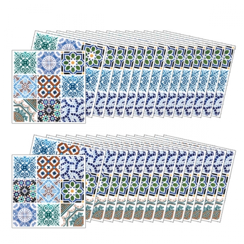 (스티커몰)모던TILE30PCS 유러피언패턴 GS-30702