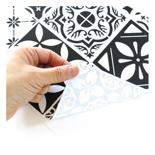 (스티커몰)모던TILE30PCS 유러피언블랙 GS-30703
