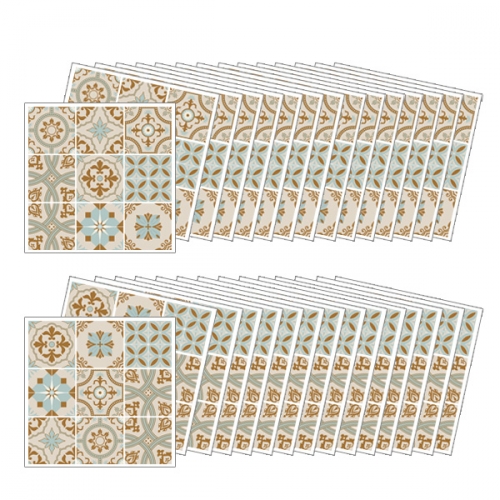 (스티커몰)모던TILE30PCS 유러피언옐로우 GS-30705