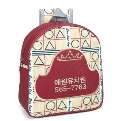 딱새2(영아용) 유치원 어린이집 교회 가방- 20개 이상 무료 원명 인쇄