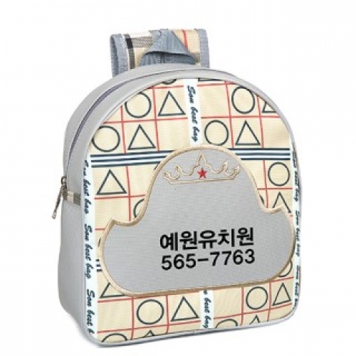 딱새1(영아용) 유치원 어린이집 교회 가방- 20개 이상 무료 원명 인쇄