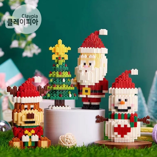 입체 크리스마스 디폼블럭