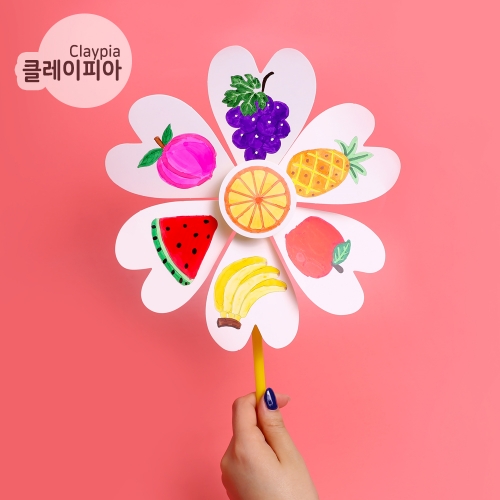 클레이피아 종이 바람개비 5종