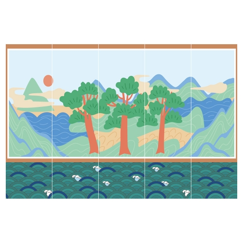 [키즈토이] 병풍  현수막 1494  설날 현수막