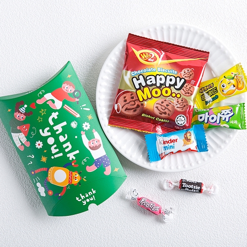 [답례품 구디백] 꿈나무 간식팩+무료스티커 졸업 입학 스티커 생일 간식 선물 방학 축하 G_GI0059