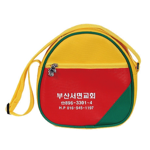 2615 (삼색) 어린이집 유치원 교회 학교 학원 배낭 크로스백 백팩 보조가방 주일학교 가방 - 20개 이상 무료 원명 인쇄