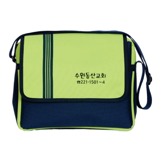 2242 (연두색) 어린이집 유치원 교회 학교 학원 배낭 크로스백 백팩 보조가방 주일학교 가방 - 20개 이상 무료 원명 인쇄
