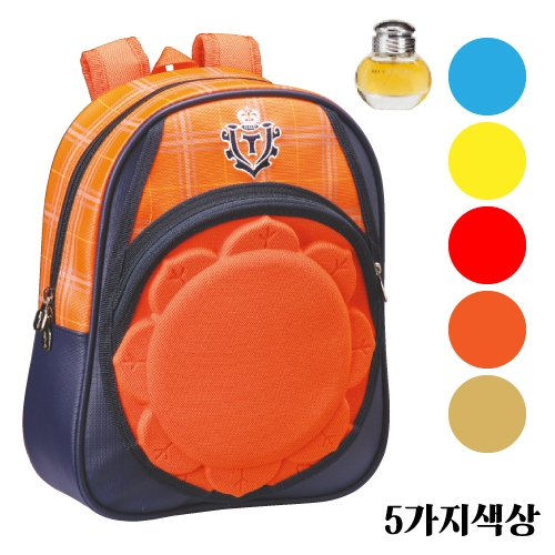 F80 시리즈 체크 해바라기성형 향기가방 어린이집 유치원 교회 학교 학원 배낭 크로스백 백팩 보조가방 주일학교 가방 - 20개 이상 무료 원명 인쇄